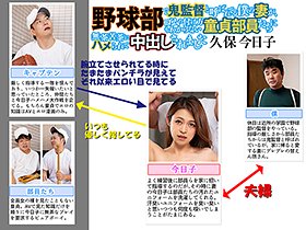 野球部で鬼監督と呼ばれてる僕の妻が、ゴムの付け方もわからない童貞部員たちに無茶苦茶にハメられて中出しされました 久保今日子 サンプル動画サムネイル